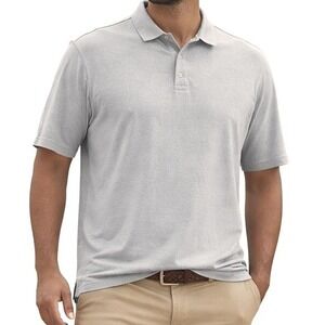 Tommy Bahama Mens Tencel Blend Polo Shirt Light Blue Casual Golf XXL